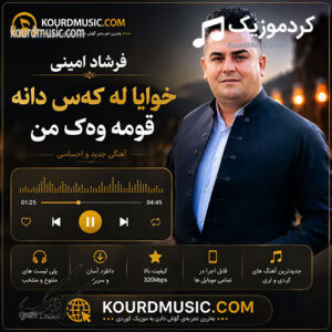 آهنگ فرشاد امینی خوایا لەکه س دا نەقۆمە وەک من